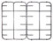 Kit Hotpoint Ariston Indesit Creda - 2 griglie 447 x 285 mm. in ferro smaltato lucido nero per cucina piano cottura 4 fuochi - C00094857-482000028051 - P2759/KIT