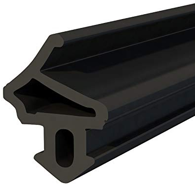 DQ-PP Fensterdichtung | Schwarz | 10 Meter | S-1172 Aluplast | PVC Fenster | Gummidichtug Dichtung Dichtband | Kunststofffensterdichtungen | ALU Profildichtung Türdichtung