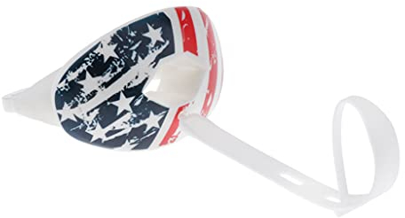 NC NC Sport Mundstück Lippen Zähne Zahnspange Schutz Zahnfleischschutz für Fußball Rugby - Usa Flagge