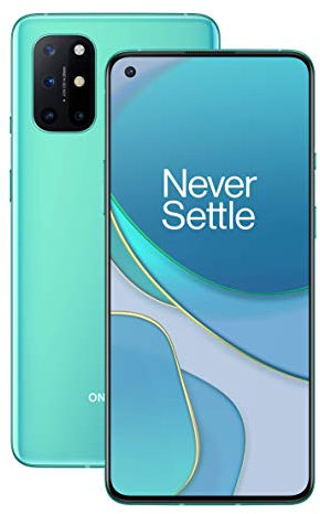 OnePlus 8T 5G 12GB RAM 256GB Storage SIM-Free Smartphone with Quad Camera, 65W Warp Charge and Dual SIM - Aquamarine Green - 2 Year Warranty (Renewed)