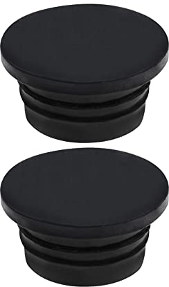 be in your mind 2pcs Échelle de Piscine Pare-Chocs en Caoutchouc 39mm Bouchon d'échelle Coussin Tampon Garde Bouchon pour 42mm Diamètre Accessoires d'échelle de Piscine, Noir