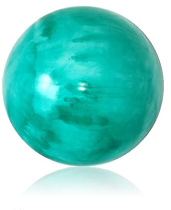 IUDWCG - 1 Pcs Kleiner Pilates-Ball Yoga-Gymnastikball Gymnastikball - 25cm, dicker explosionssicherer Gymnastikball, rutschfest und super leicht, weich, Heim, Büro (Grün)