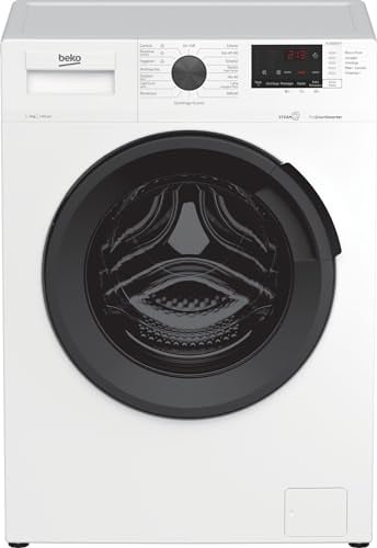 Beko WTX91482AI-IT - Lavatrice da 9 kg, 1400 Giri/min, [Classe Energetica A]