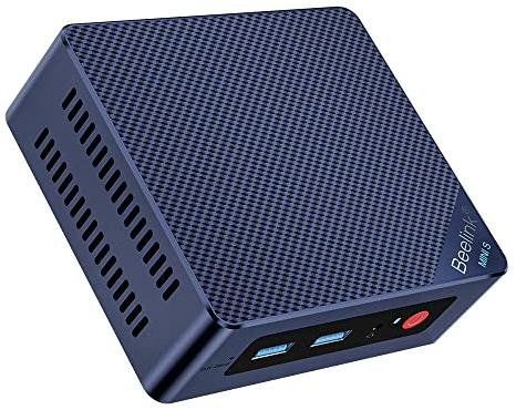 Beelink Mini S12 Pro Mini PC, Intel 12th Gen Alder Lake-N100(bis zu 3.4GHz), 16GB DDR4 RAM 500GB SSD, Desktop Computer Unterstützung 4K Dual Display/USB3.2/WiFi 6/BT5.2/Gigabit Ethernet
