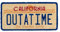 GRUPO ERIK Kokosmatte Fußmatte Zurück in die Zukunft - Schmutzfangmatte 45x36 cm - Fussmatte Lustig - Türmatte Innen Back to The Future Fanartikel