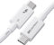 Cable Matters [Certificado Intel] Cable Thunderbolt 5 de 80 Gbps con aumento de ancho de banda de hasta 120 Gbps y carga de 240 W, 1 m, compatible con Thunderbolt 4, USB4 y USB C, color blanco