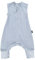 Alvi Mull Sleep-Overall Schlafsack light - TOG 0,5 | Hautfreundlich, viel Bewegungsfreiheit | Reißverschluss mit Kinnschutz, Druckknöpfe | Waschbar bei 60°C | Inkl. Baumwoll-Windel 100% Baumwolle