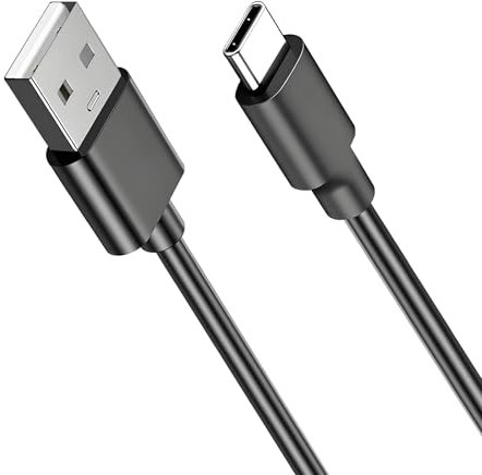 Charger Charging Cable Fit for NOCO Boost X GBX45/GBX55/GBX75/GBX155 Sport Battery Jump Starter USB Type C Charge Cord 6.6 Feet