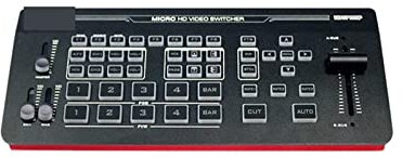 KOZWAY Videomixer HDS7105P Video Switcher 5-CH Video Switcher 4 * HDMI-kompatibel 1 * DP for Video Stream HDS7105 (Color : Standard, Size : W)