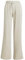adidas Damen Essentials SMALL Logo Feel Cozy Open Hem Pants, Wonder Alumina/White, M
