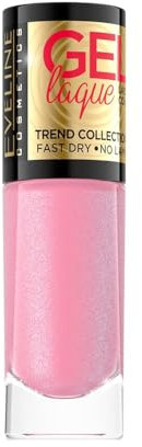 Eveline Cosmetics Gel Laque Gel-Nagellack Nr. 223 - Langanhaltender, schnell trocknender Gellack ohne UV/LED-Lampe, vegane Formel, 8ml