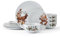 Studio Nova Woodland Wonders Lodge 12-teiliges Geschirr-Set für 4 Personen