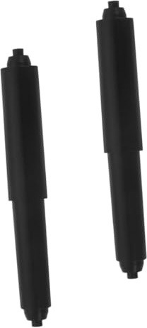HOLIDYOYO Toilet Paper Roller Core Replacement with Spring Bracket for Hotel Embedded Tissue Box Rods Stable Support Bathroom Accessory Easy Installation Paper Roll Holder Set of 2