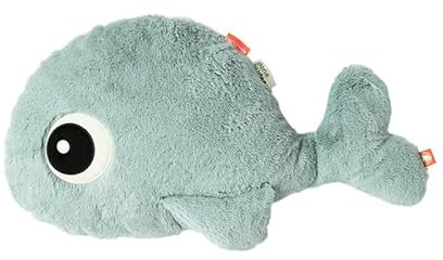 Done by Deer Kuscheltier Medium Wally Blau - Baby Teddybär, 57 x 29 x 10 cm - Stoff: 100% Polyester. Füllung: 100% Polyesterfasern (recycelt) mit PP-Perlenbeutel