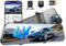 AZDOME PG17 4K 12 Mirror Dash Cam, Telecamera Retrovisore WiFi con Telecamera Posteriore Impermeabile 1080P, Scheda 64 GB Inclusa, GPS, WDR, Visione Notturna, Controllo Vocale, Assistente di Guida