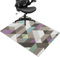 120 x 150 cm Bodenmatte unter Bürostuhl und Schreibtisch - Bürostuhl Matte - Bodenschutzmatte für Hartböden - Schreibtischstuhl Unterlage - Gaming Teppich Stuhlunterlage - Schreibtischunterlage