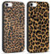 Foonary 2 Stück Handyhülle für iPhone 7/8/SE2020/2022 4,7 Hülle Leopard Muster Design Aesthetic Motiv Mädchen Case Weich Silikon Flexibel TPU Stoßfest Schutzhülle für iPhone 8 Cover,01