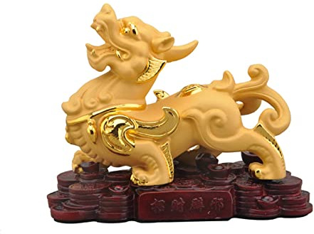 Kunsthandwerk, kreative, moderne, einfache Heimdekoration, Desktop-Statue, Skulpturen, Ornamente, Modelldekoration, Pi Xiu Pi Yao-Statue, Feng Shui-Dekoration, lockt Reichtum und Glück, Reichtum, Wohl