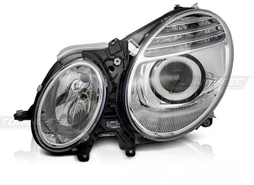 Scheinwerfer Chrom links TYC passend für Mercedes W211 06–09