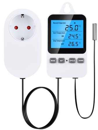 INKBIRDPLUS Contrôleur de Température TC810 Prise EU