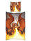 Renforce Bettwäsche 135x200cm Feuer Drache Grau Terra Fire Dragon