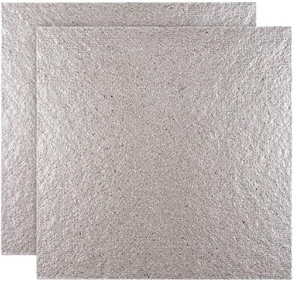 OUNONA 2 Pcs Remplacement Mica Plaques pour Four À Micro-Ondes 13 x 13 cm