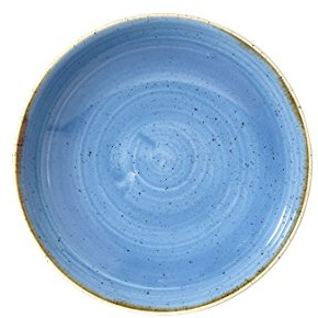 Churchill Stonecast -Coupe Bowl Schüssel- Durchmesser: Ø18,2cm, Farbe wählbar (Cornflower Blue)