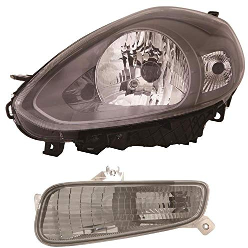 Halogen Scheinwerfer rechts PUNTO EVO mit Motor Blinker