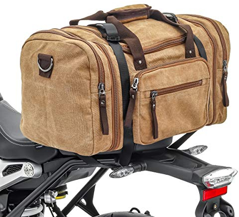 Hecktasche für Vespa GTS 300 RT4 + Spanngurte 35L braun