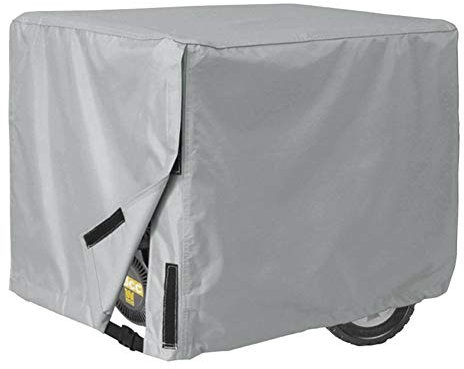 Shanrya Cubierta del generador eléctrico a Prueba de Agua, práctica práctica Cubierta del generador eléctrico Permanente a Prueba de Agua, jardín al Aire Libre(Gray)