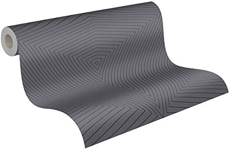 Daniel Hechter Vliestapete geometrische Tapete 10,05 m x 0,53 m grau bronzefarben 375225 37522-5