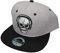 Snapback Cap mit Skull Totenkopf Muster Cooles Design für einen tolles Aussehen (Rock)