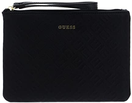 GUESS Lorey Nylon Flat Top Zip Black