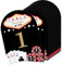 Big Dot of Happiness Las Vegas – Casino Party doppelseitige 12,7 x 17,8 cm Karten – Tischnummern – 1-20