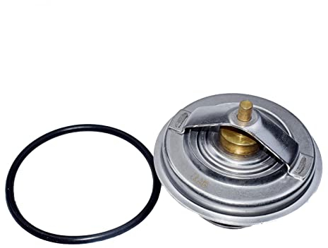 Miter Kühlmittelthermostat und Gehäuse kompatibel mit BMW E36 E34 E39 E38 320i 323i 325i 328i 520i 523i 525i 11531722531 11531740437 11537511083 (Color : Thermostat)