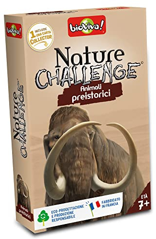 Bioviva Kartenspiel Nature Challenge prähistorische Tiere