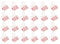 Metal Binder Clips for Wall Photo Grid Panel, Files and Paper Foldback Clips, Home Office and Kitchen Accessories & Document Organiser (Rose Gold, 25mm 24pcs)