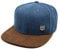 Hand und Feuer Snapback Cap Casual Business Dunkelblau Canvas XL