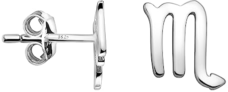 SOFIA MILANI - Damen Ohrringe 925 Silber - Skorpion Sternzeichen Ohrstecker - E2140