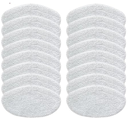 YAXRO Compatible For Polti Kit Vaporetto PAEU0332 Steam Vacuum Cleaner Microfibre Mops Cloth Replacement Parts Accessories Washable Mop Rags (Color : 16pcs)