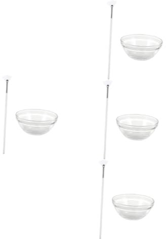 Beavorty 4pcs Chemical Peel Bowl Set Facial Kit Brushes Mixing Bowl Beauty Tools