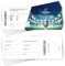 SoKawaï - Lot de 12 invitations anniversaire en Français | Thème Rugby | Format ticket d'entrée au stade