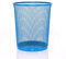 Sinoba Papierkorb Mülleimer Abfalleimer Papiereimer Draht Höhe 26 cm klein 10 Liter (Blau)