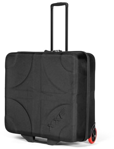 SOUUXIU Folding Bike Travel Case EVA Bicycle Transport Case Bike Travel Storage Box
