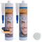 Triplesil Silikon Dichtstoff –2x310 ml Transparent Silikon für Sanitär und Außenbereich-UV & Weather Resistant-silicone sealant for outdoor and indoor-Sanitary & construction Silicone(2x transparent)