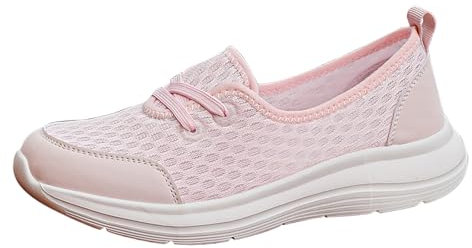 Generico Scarpe per Alluce Valgo comode da Donna 2024 Scarpe Antiscivolo Traspiranti da Donna Ortopediche con Supporto per l' Plantare Scarpe Donna Ortopediche (Pink, 39)