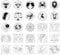 GLOBLELAND 25Pcs 12 Constellations Silhouette Mason Jar Decals Stickers Sheep Aries Leo Libra Plastic Silhouette Wall Decals Stickers Adhesive Lantern Jar Stickers Window Lamp Glass Art Home Decor