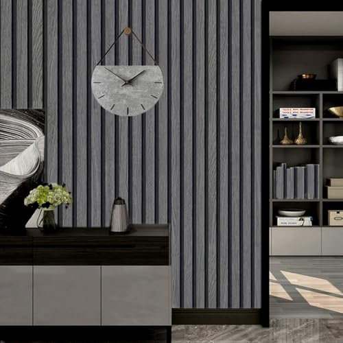 AYGCI Selbstklebend Tapete Holzoptik Wandpapier 45cm x 10M Abnehmbar Abziehen und Aufkleben Klebefolie Wasserdicht Dekorative Aufkleber für Möbel Wandtür (Stil E)