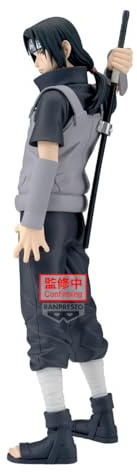 Banpresto Itachi Uchiha II Naruto Shippuden Actionfigur, 27 cm, PZ71912P, Mehrfarbig, Sammlerfigur, ideal für Anime-Fans