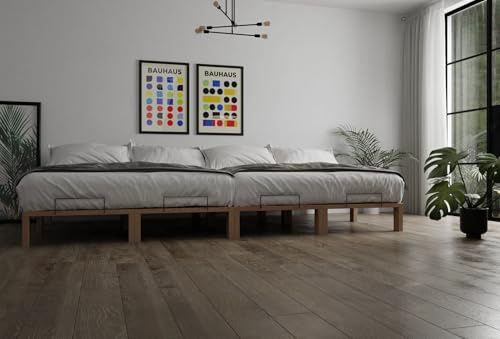 Gigapur G56 XXL Massivholzbett 320x200 cm Kiefer Modul-Bett mit Lattenrost